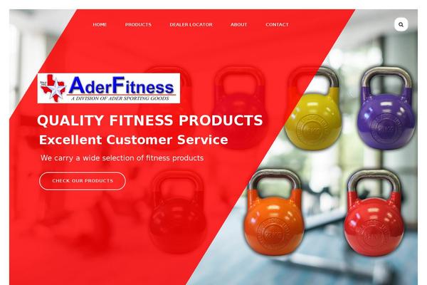 aderfitness.com site used Gym-store