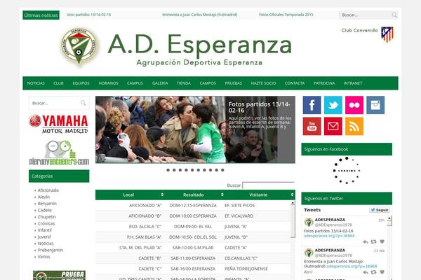 adesperanza.org site used Wiksi