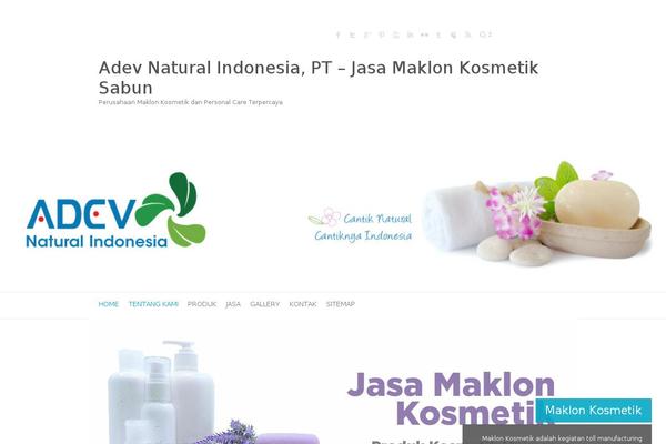 GeneratePress theme site design template sample