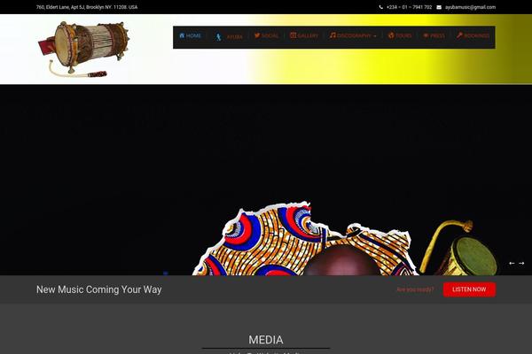 adewaleayuba.com site used Bonsue
