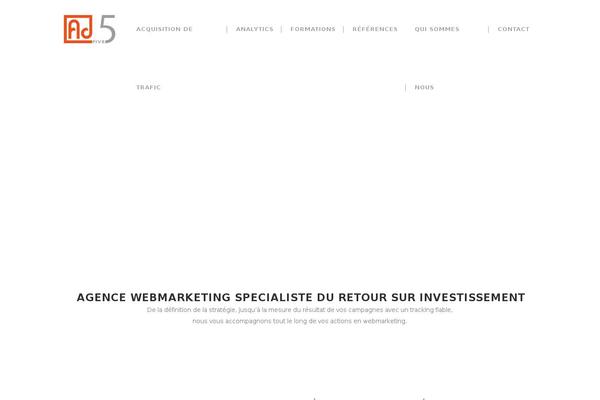 Bridge theme site design template sample