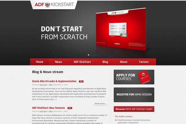 adfkickstart.com site used Adora