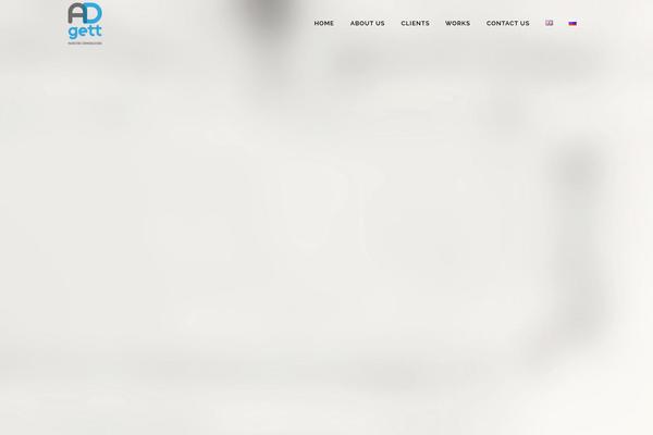 Bridge theme site design template sample