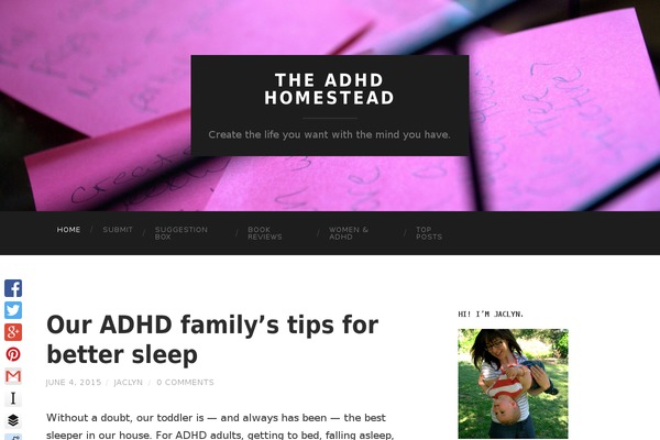 adhdhomestead.net site used Wisdom-journal