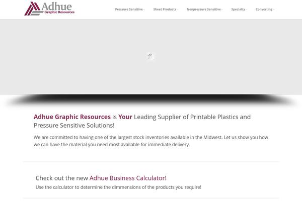 adhue.com site used Astrum