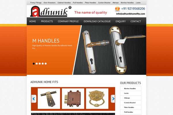 adhunikhomefits.com site used Adhunik