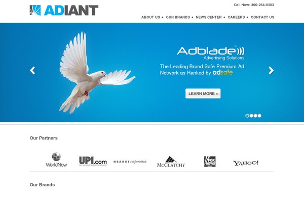 adiant.com site used Adiant