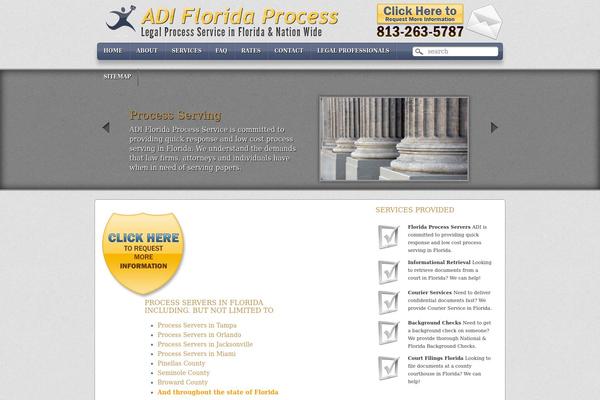 Business-company theme site design template sample