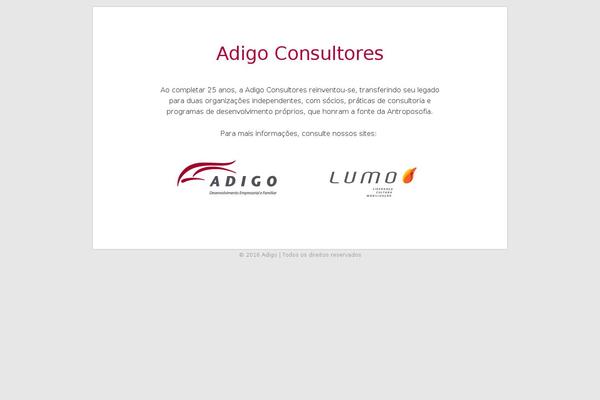 adigo.com.br site used Adigo