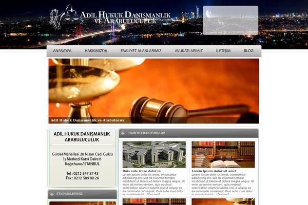 adilhukukvedanismanlik.com site used Mb-aday