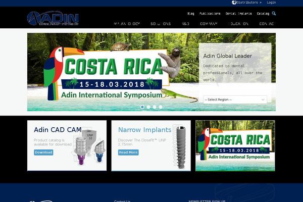 adin-implants.com site used Adin