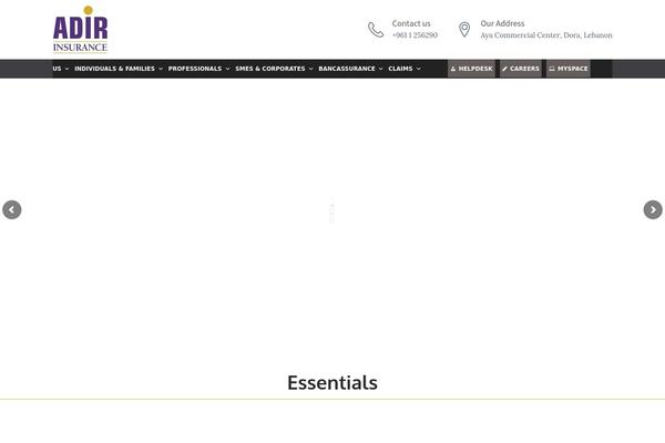 Consultantpro theme site design template sample
