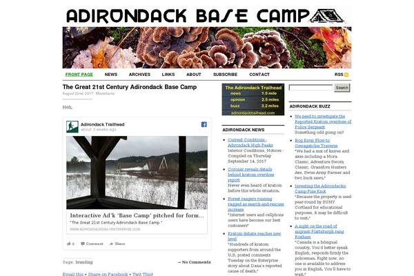 adirondackbasecamp.com site used Cutline_1pt2-3columnright