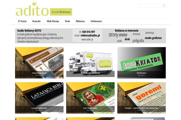 adito.pl site used SimpleGrid