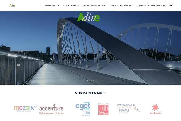 adive.fr site used Bridge
