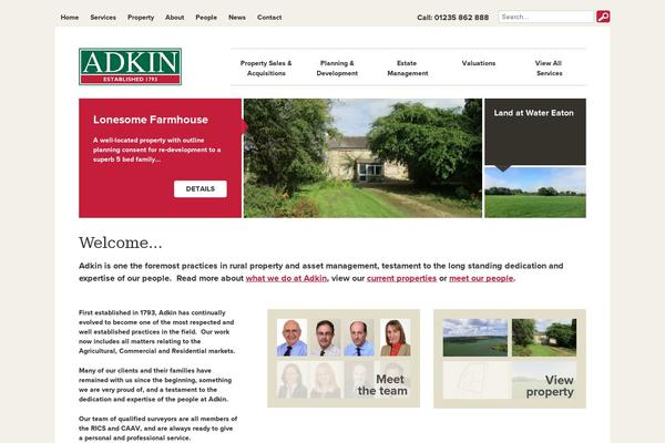 adkin.co.uk site used Adkin