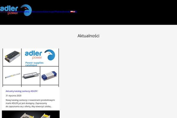 adlerpower.pl site used Adler