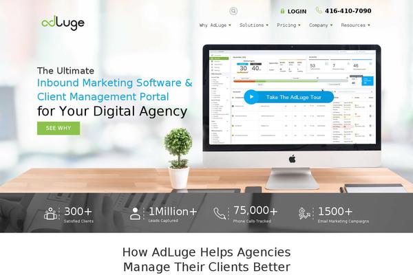 Site using Adminonline-blog plugin