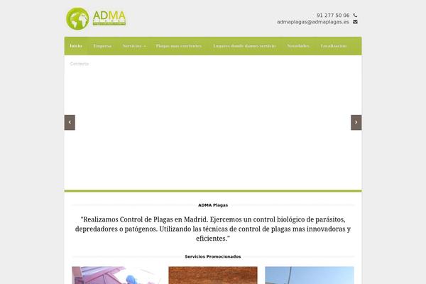 admaplagas.es site used Alpha