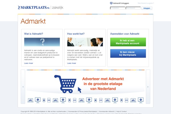 admarkt.nl site used Marktplaats