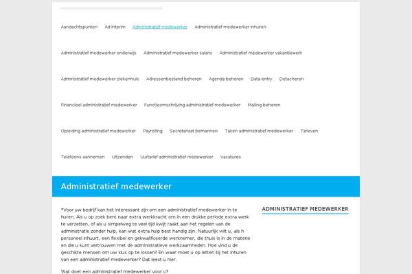 administratiefmedewerker.nl site used T