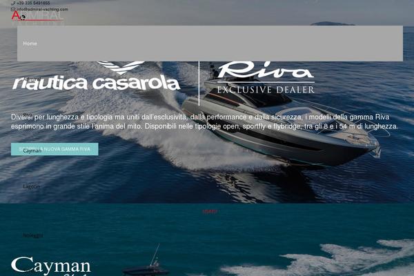 Impreza theme site design template sample