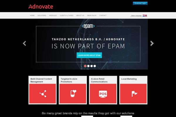 adnovate.com site used Adnovate