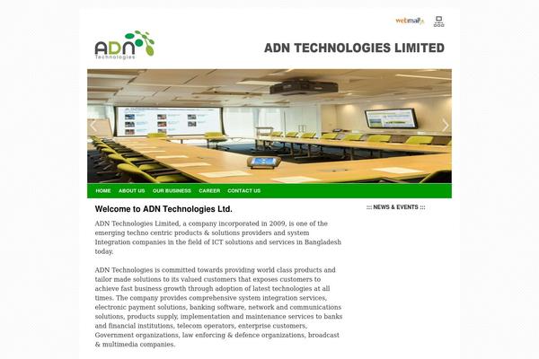 Twenty Ten theme site design template sample