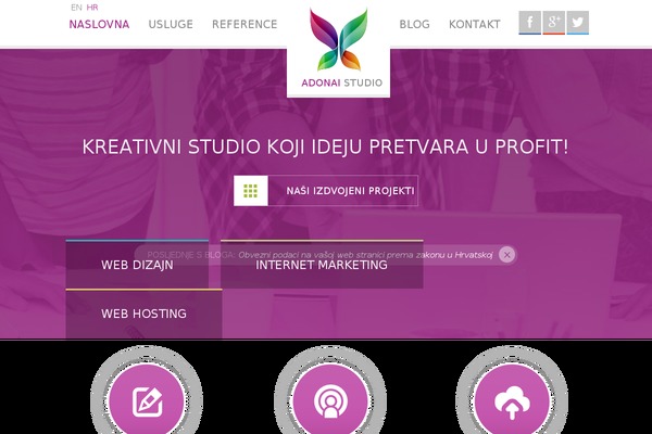 Site using Responsive Menu plugin