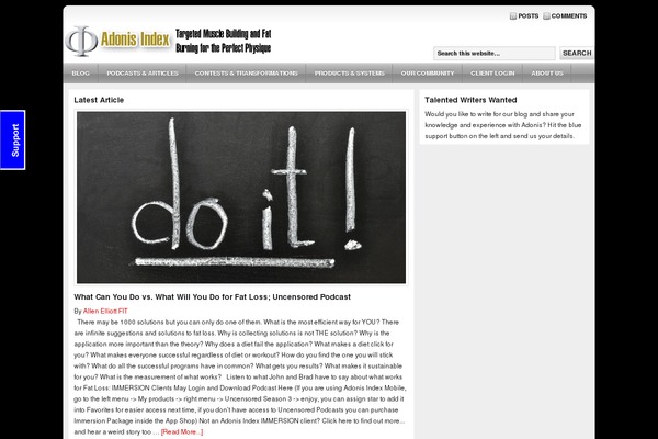 Site using What Would Seth Godin Do plugin