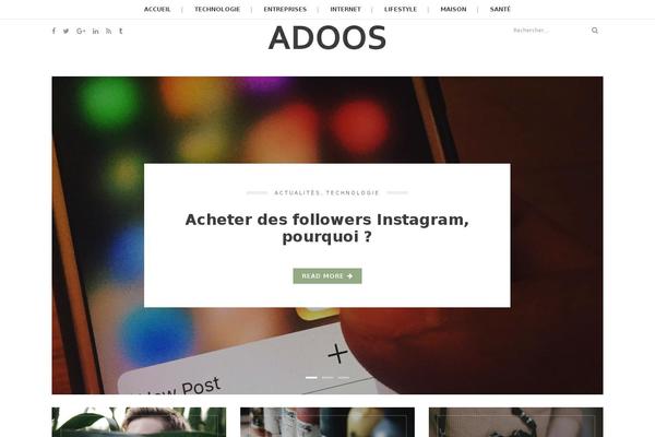 adoos.fr site used Paperio