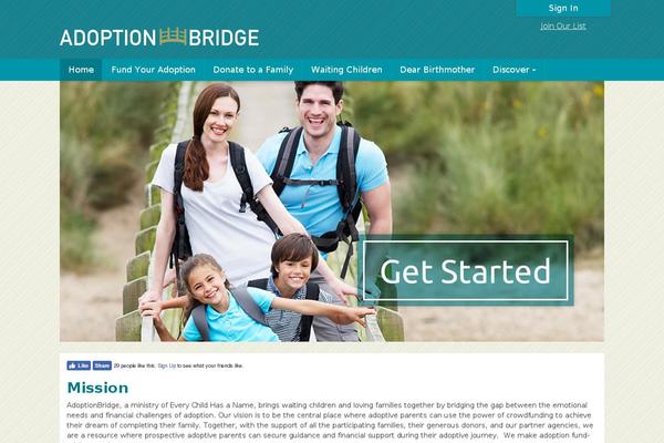 adoptionbridge.org site used Expressline-adoptionbridge