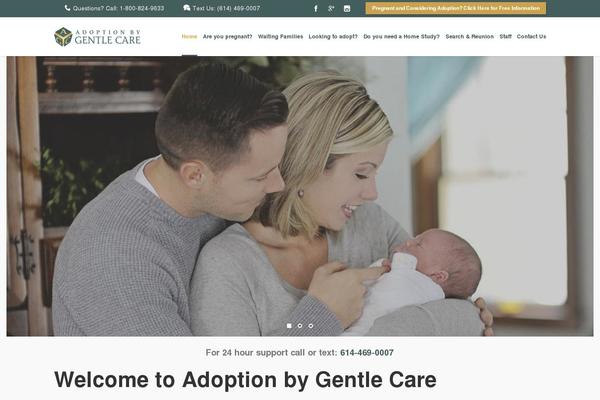adoptionbygentlecare.org site used Focuson
