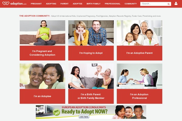 adoptioninformation.com site used Adoptionnew