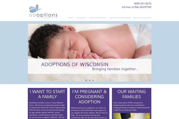 adoptionsofwisconsin.com site used Aow