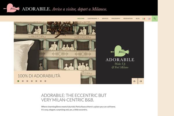 Twenty Fourteen theme site design template sample