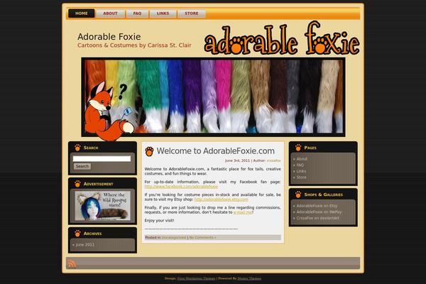 adorablefoxie.com site used Italian_restaurant_wp