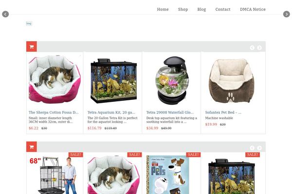 adorablepetshop.com site used Vishop