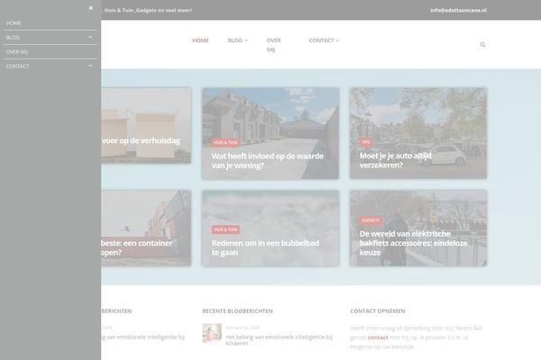 Porto Child theme site design template sample