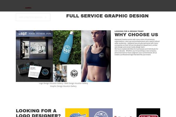 adplanetcreative.com site used Vanguarda