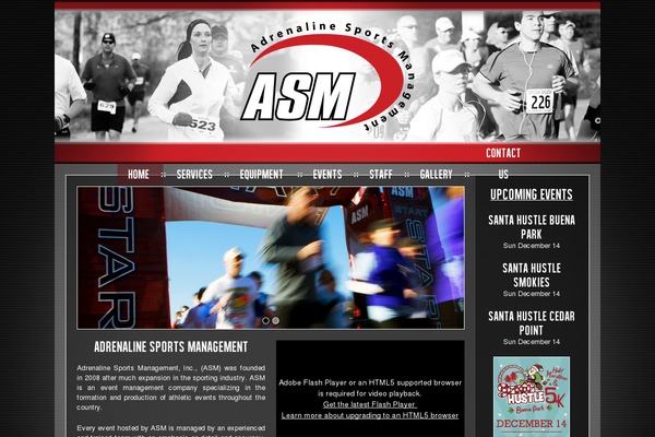 Asm theme site design template sample