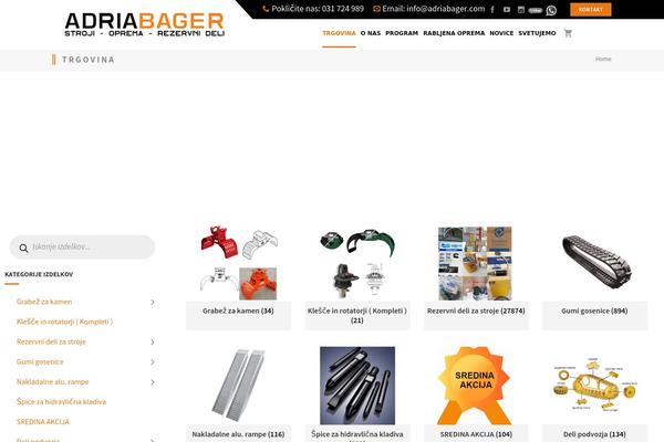 adriabager.com site used Thebuilders-child