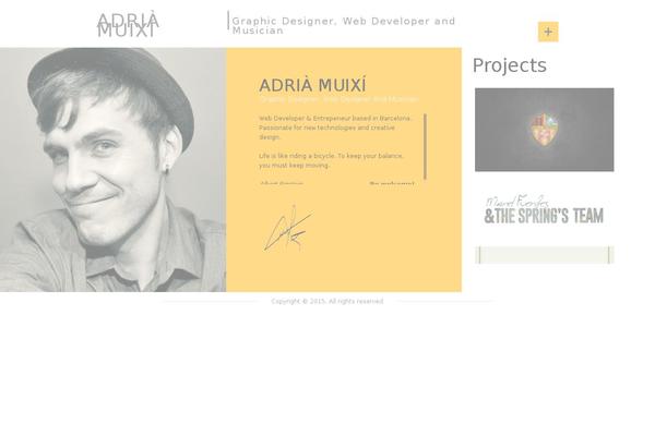 Profession theme site design template sample