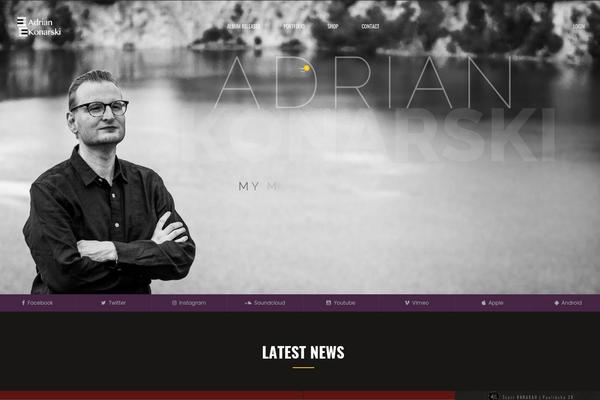 adriankonarski.com site used Amita