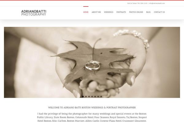 Avada theme site design template sample