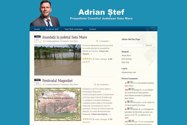 adrianstef.ro site used Adrianstef