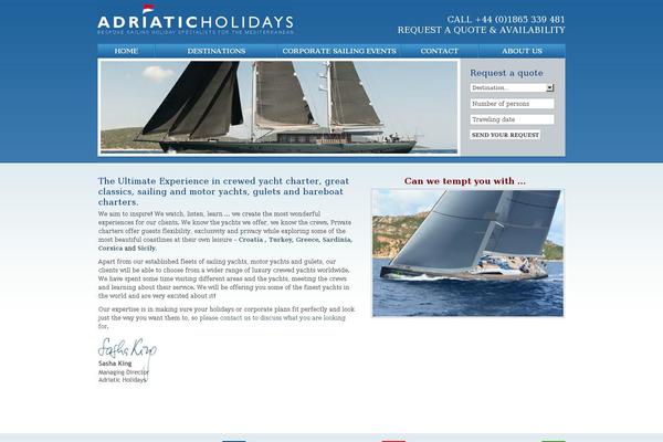 adriaticholidays.co.uk site used Adriatic-holidays