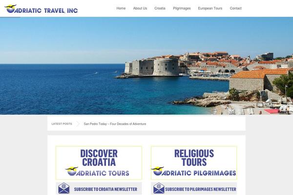 adriatictours.com site used Travelo2