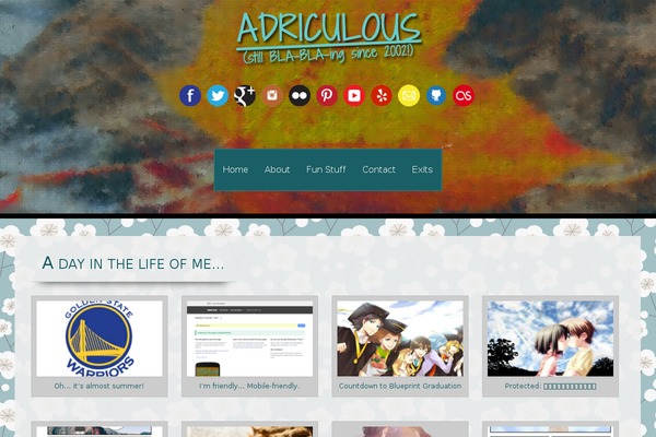 adriculous.me site used Maddos
