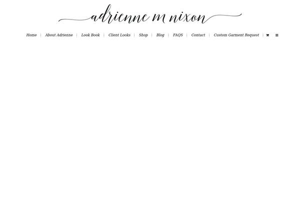 Nouveau theme site design template sample